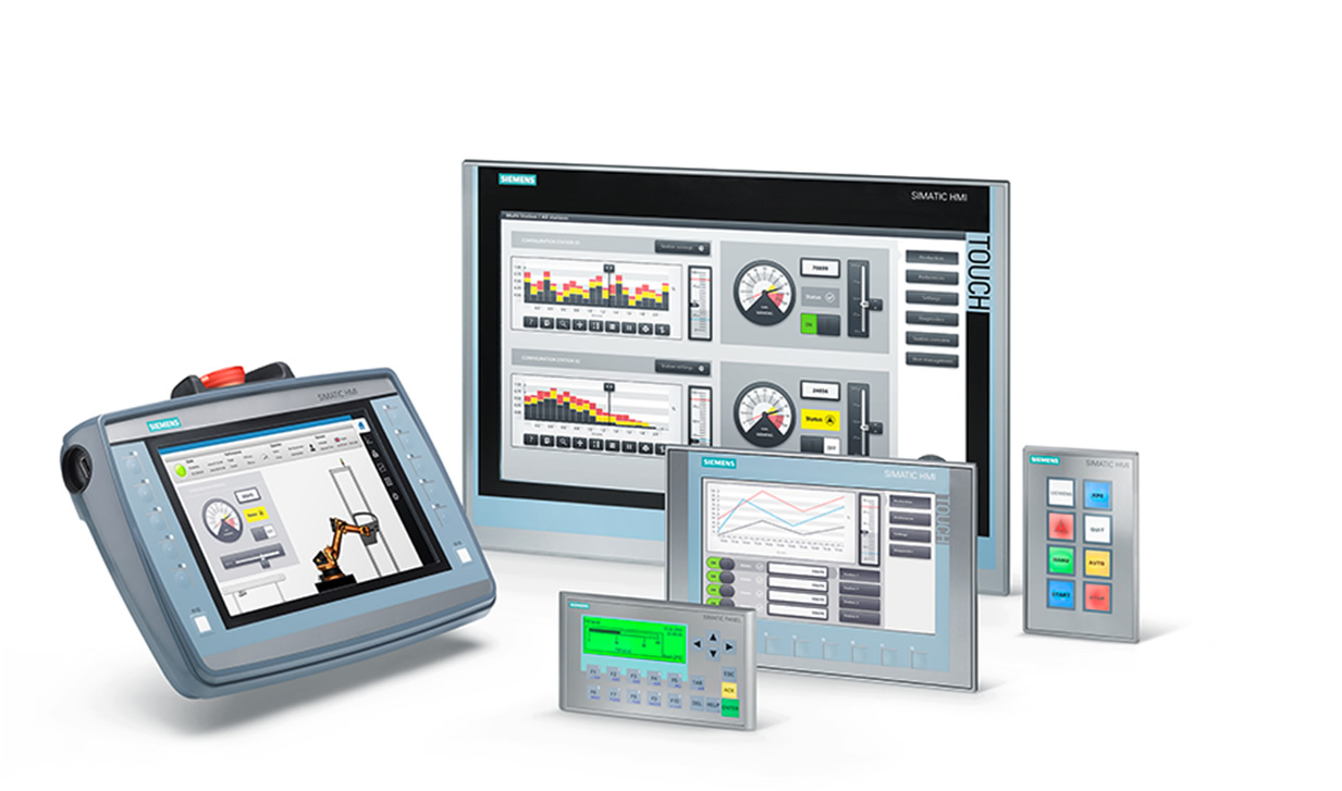 SIMATIC HMI operator control and monitoring systems